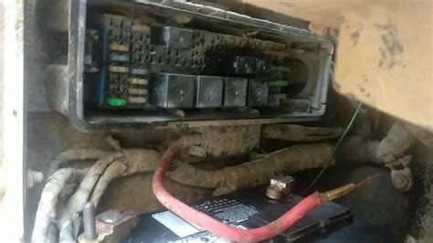 You've obviously got a direct short to ground somewhere, probably in a harness that goes to the ignition <b>panel</b>. . Bobcat t190 fuse panel location